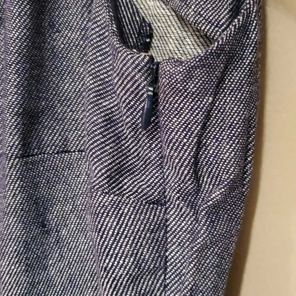 Liz Claiborne navy aline dress - Picture 6 of 7